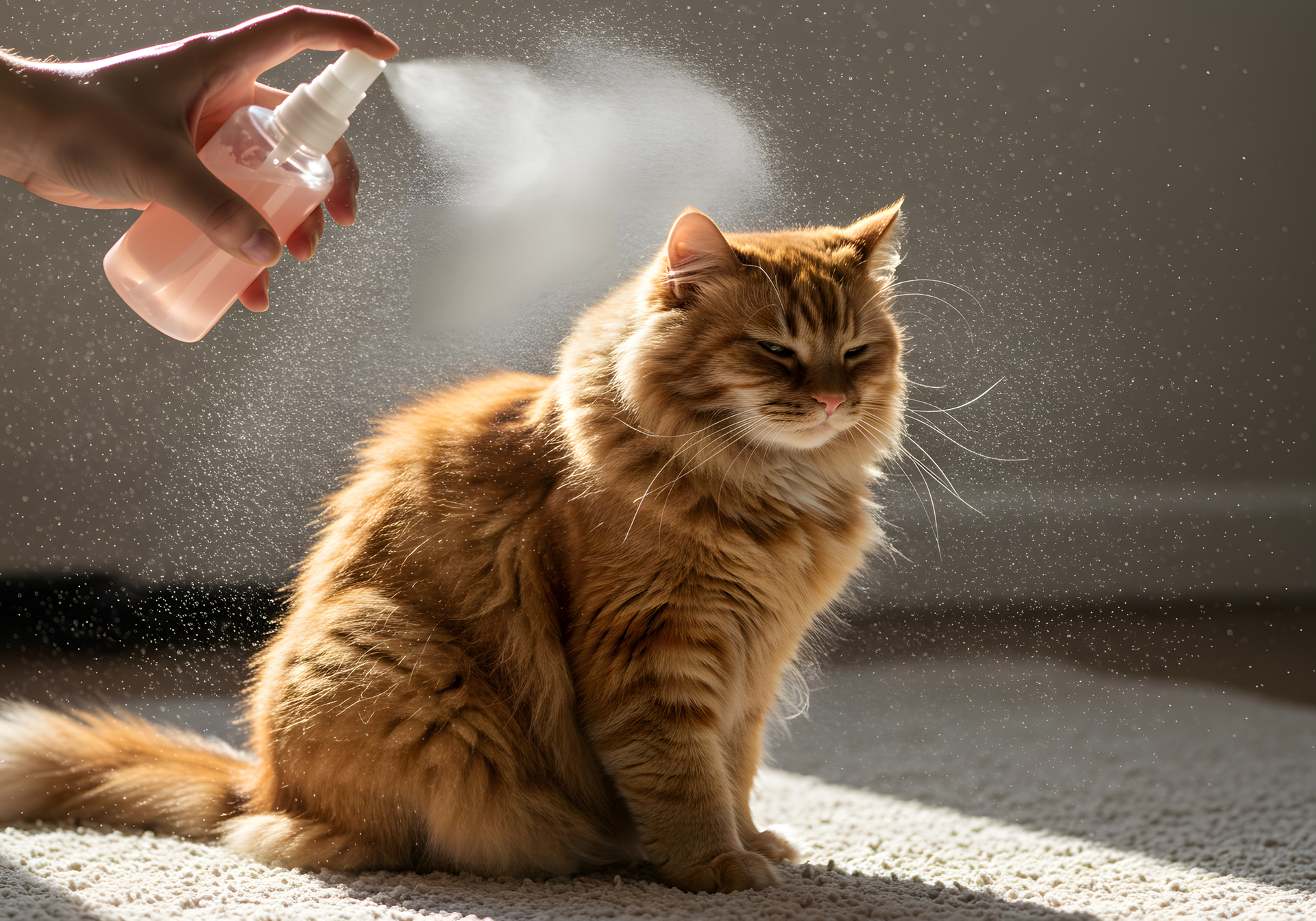Cat grooming tools helping reduce shedding